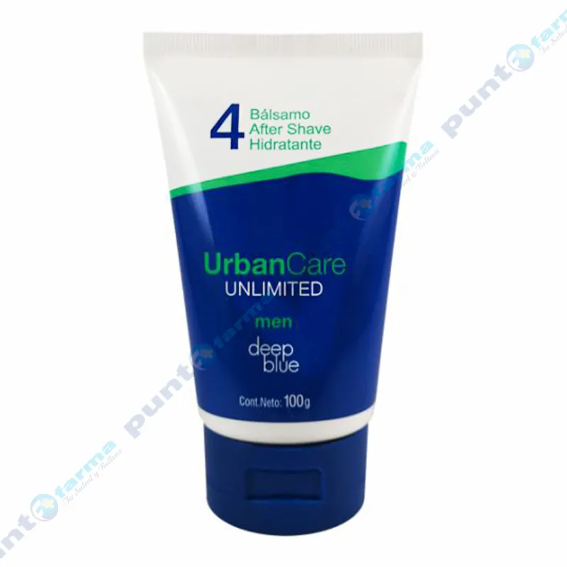 Bálsamo After Shave Hidratante Deep Blue UrbanCare Unlimited - 100 g