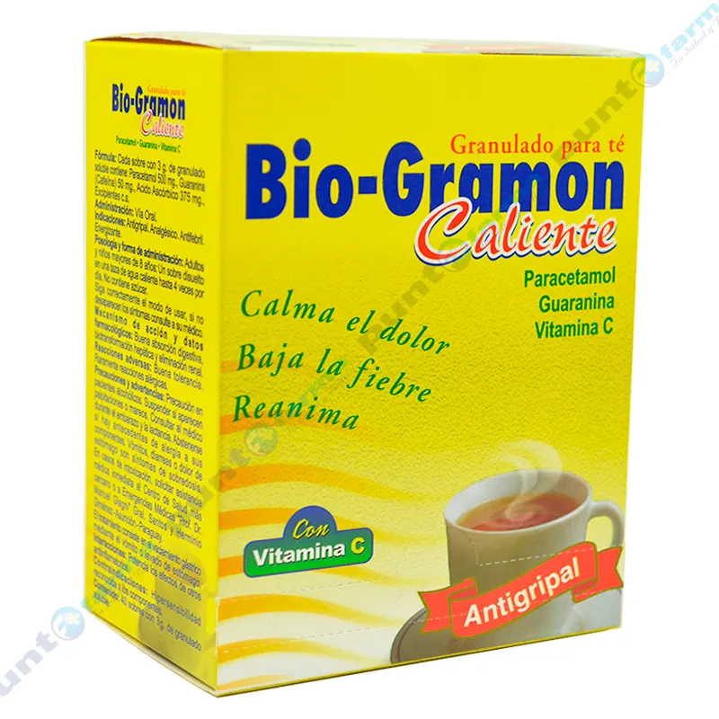 Bio-Gramon Caliente - Granulado p/ Té Cont. 40 sobres