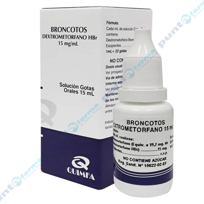 Broncotos Solución Gotas - 15mL