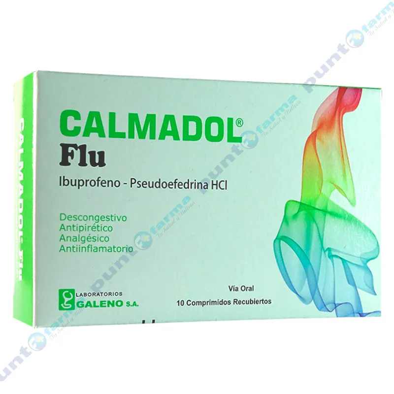 Calmadol® Flu - Caja de 10 comprimidos