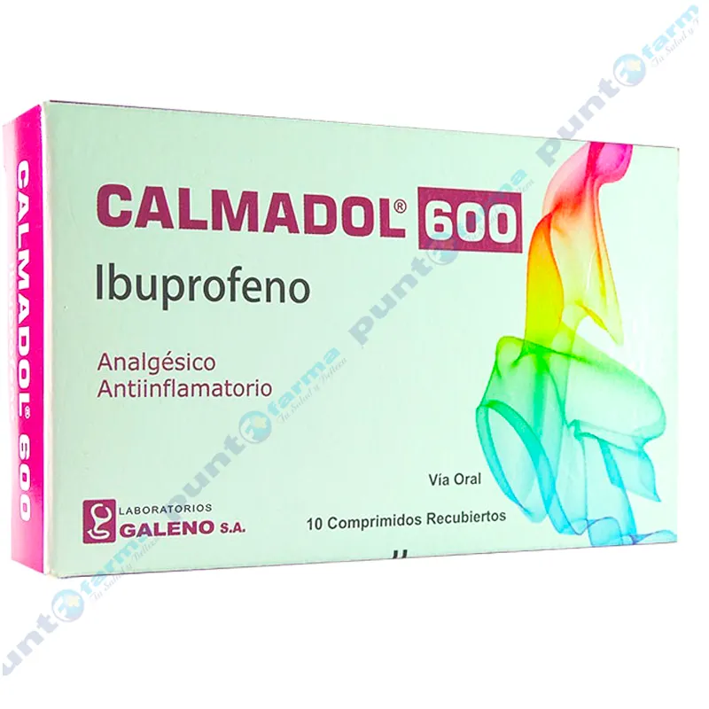 Calmadol® Ibuprofeno 600 - Caja de 10 comprimidos