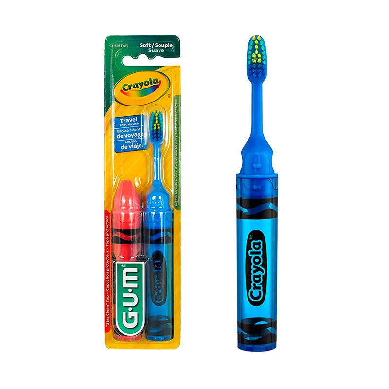 Cepillo de Dientes Crayola Kids Giratorio Viajero Gum