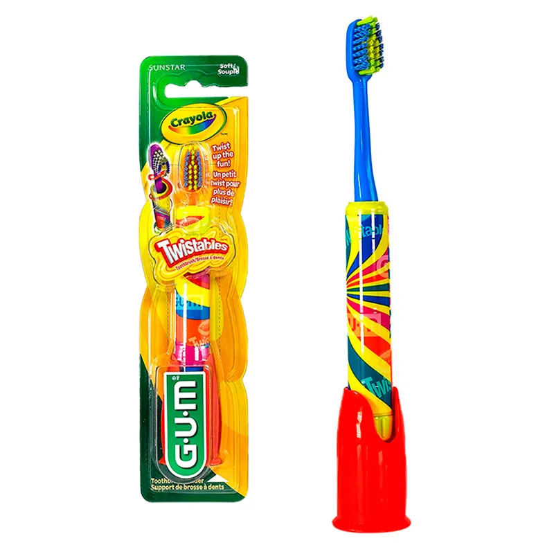 Cepillo de dientes Suave Crayola Viajero Gum - 1 Unidad