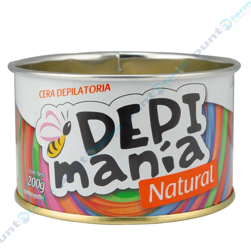 Cera Depilatoria Lata Natural Depimanía - 200g