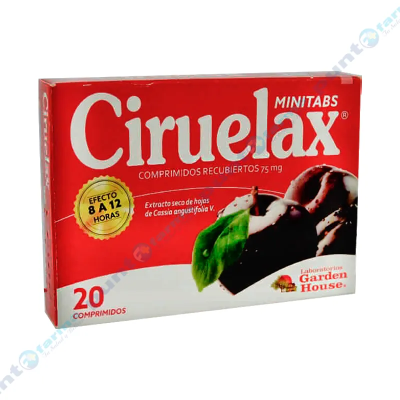Ciruelax Minitabs - Caja de 20 comprimidos recubiertos