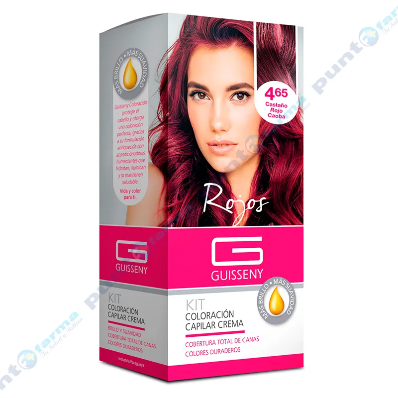 Coloración Capilar Nro 4.65 Guisseny