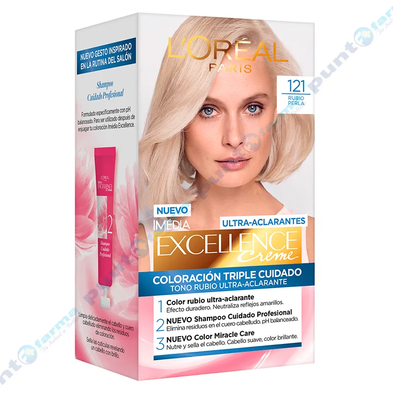 Coloración Excellence Creme Nro 121 L´oréal Paris
