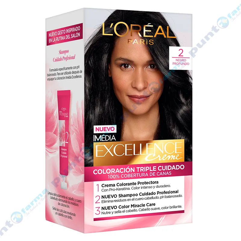 Coloración Excellence Creme Nro 2 L'oréal Paris