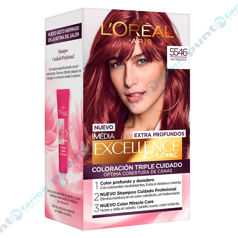 Coloración Excellence Creme Nro 5546 L´oréal Paris