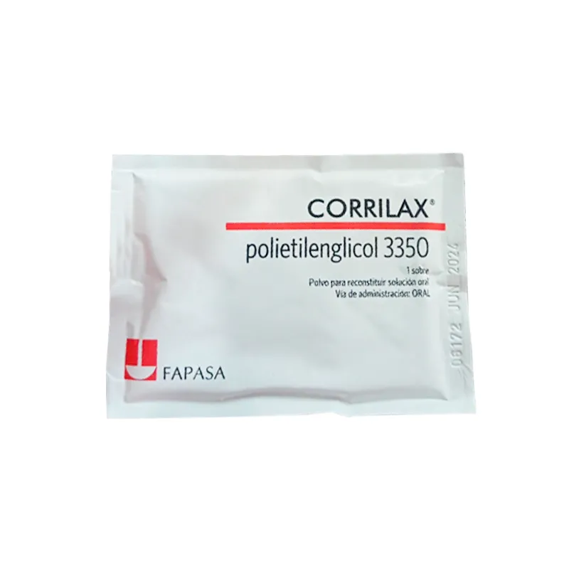 Corrilax Polietilenglicol 3350 Polvo - Cont. 1 Sobre.