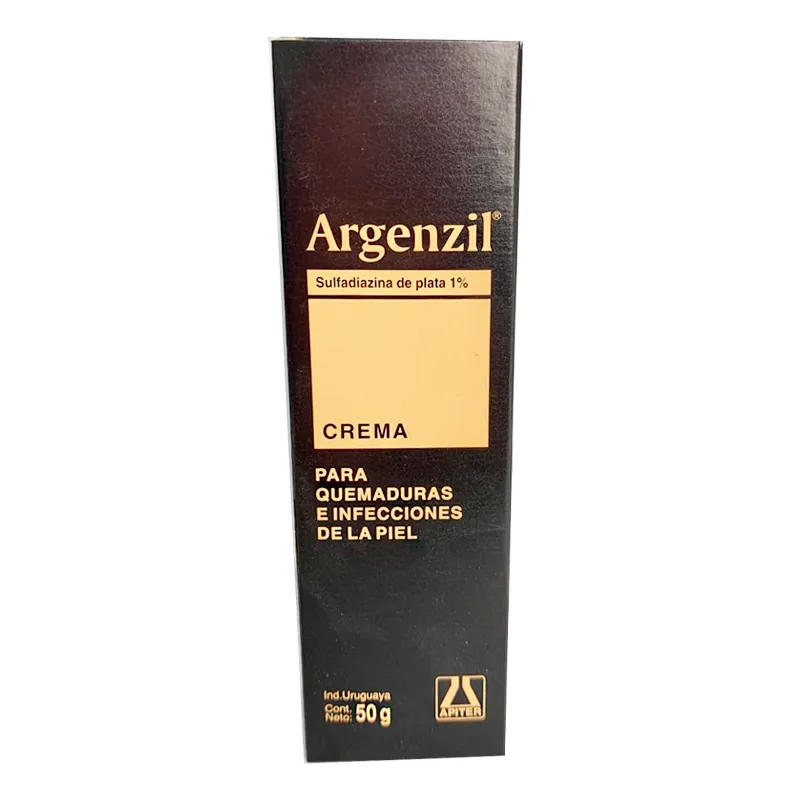 Crema Argenzil Sulfadiazina de Plata 1% para Quemaduras e Infecciones de la Piel - Pomo de 50gr