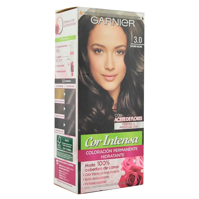 Crema Color Nutrisse Cor Intensa 3.0 Castaño Oscuro