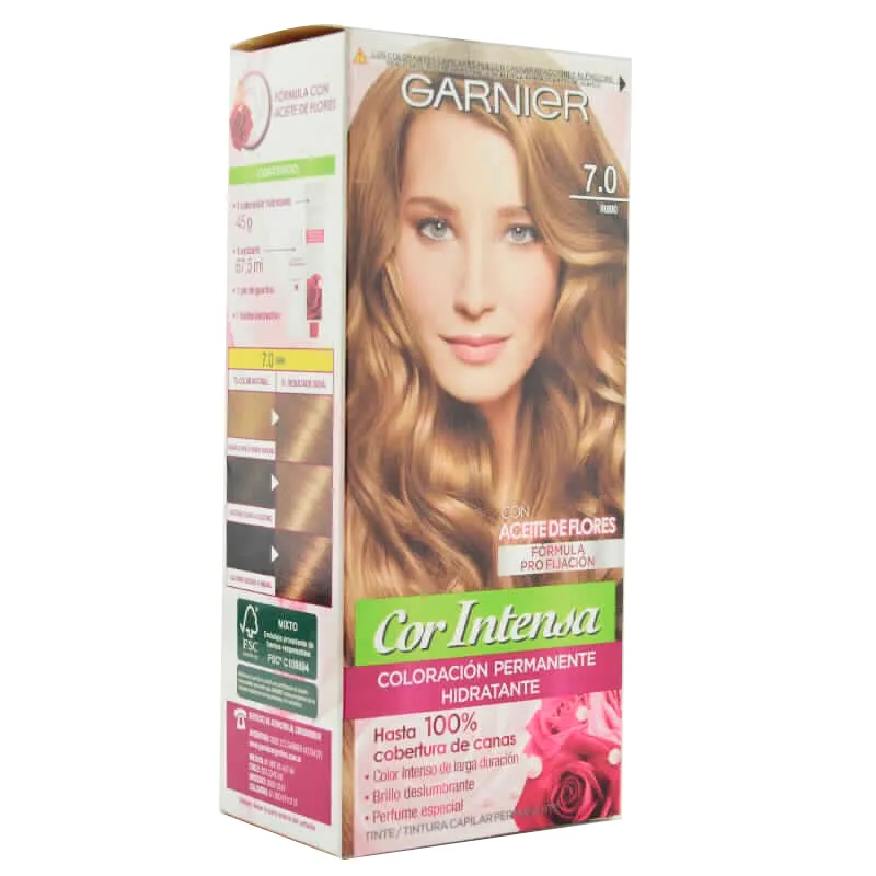 Crema Color Nutrisse Cor Intense 7.0 Rubio