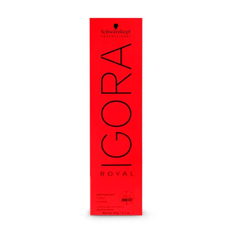 Crema Coloración Igora Royal 8.11 Rubio Claro Ceniza Intenso