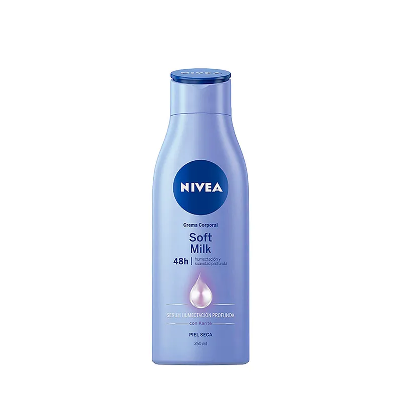 Crema Corporal Soft Milk Nivea - 250 mL
