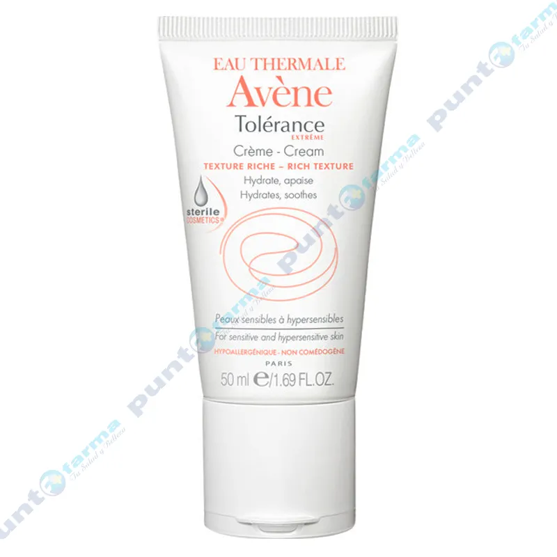 Crema Hidratante Tolérance Extrême Avène - 50 mL