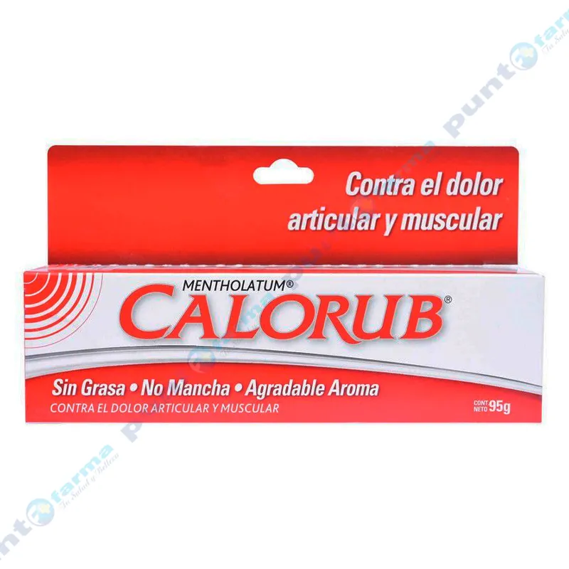 Crema Mentholatum Calorub - Cont. neto 35 g