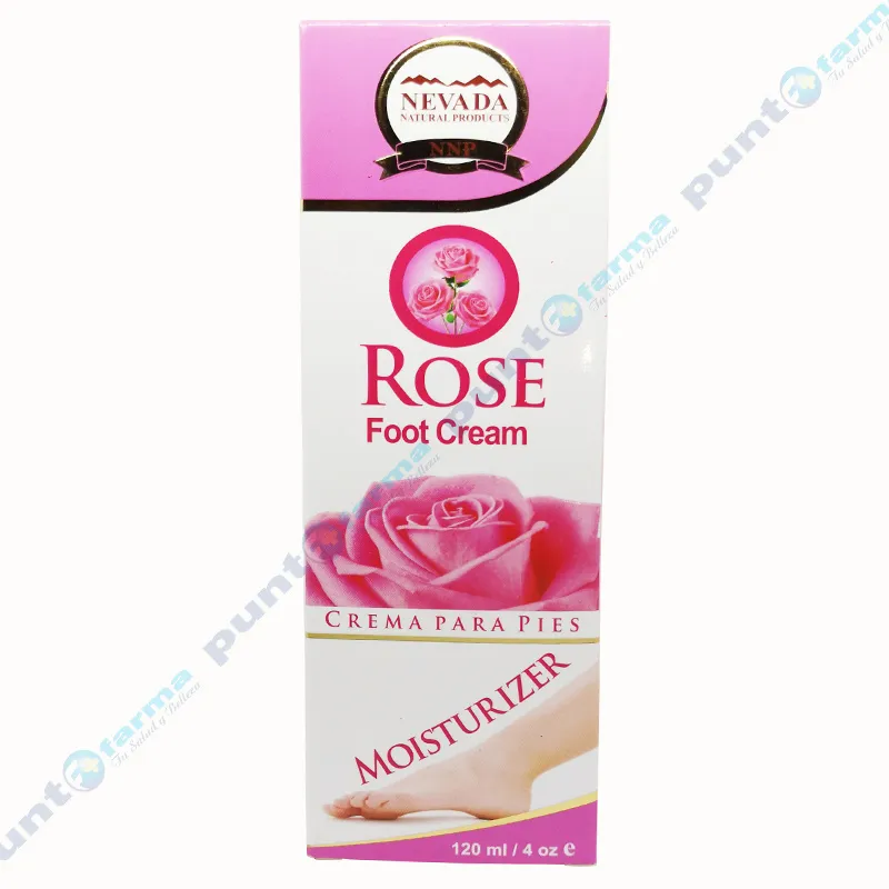 Crema para Pies Rose Nevada - 120 mL