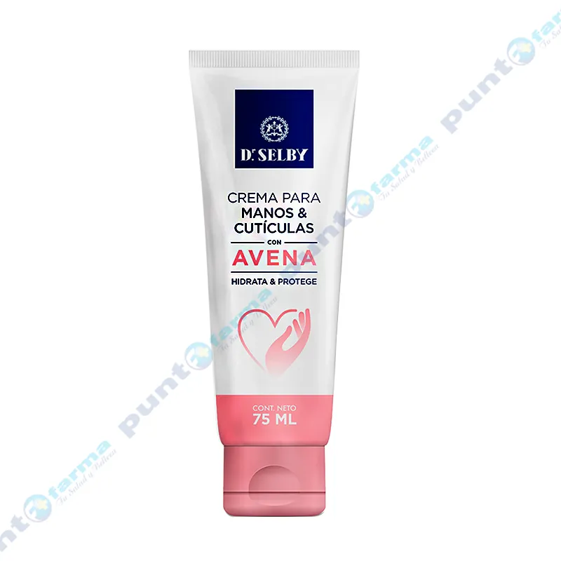 Crema para manos con Avena Dr. Selby - 75 mL.