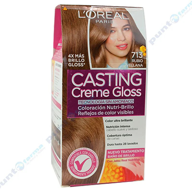 Creme Gloss Casting L´oreal Paris - N°713 rubio