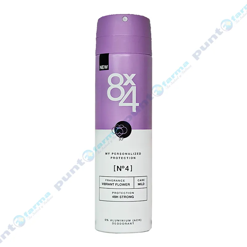 Desodorante Aerosol Vibrant Flower 8x4 - 150 mL