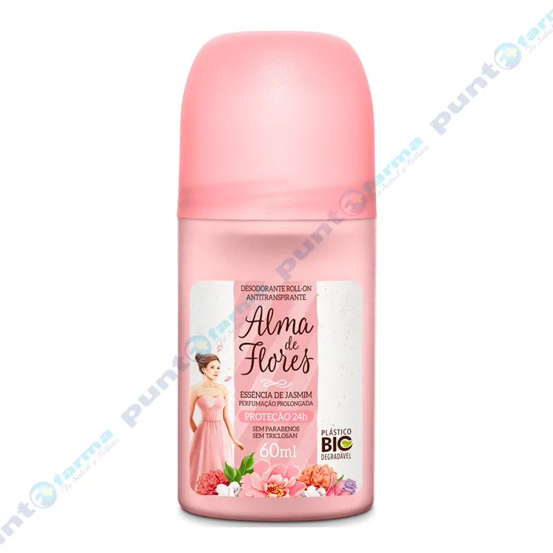 Desodorante Roll-On Alma de Flores Esencia Jazmín - 60 mL