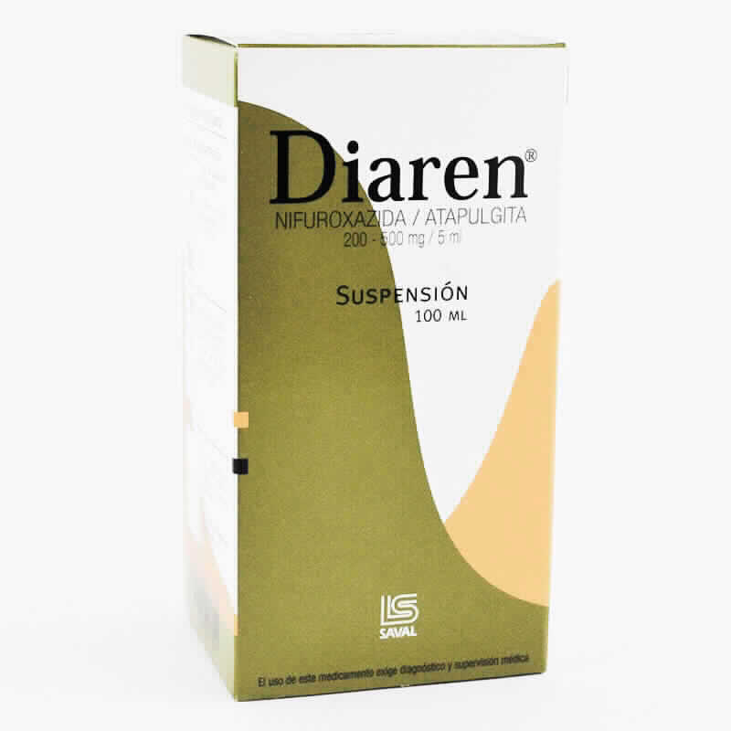 Diaren Nifuroxazida/Atapulgita - 100 mL