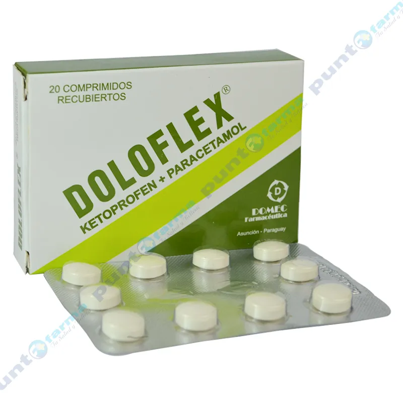 Doloflex - Caja de 20 comprimidos recubiertos