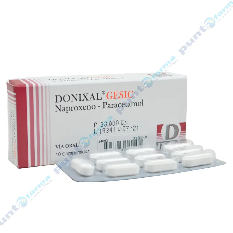 Donixal Gesic - Caja de 10 comprimidos