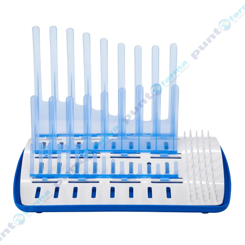 Escurridor para Biberones y Accesorios Azul Dr. Brown's