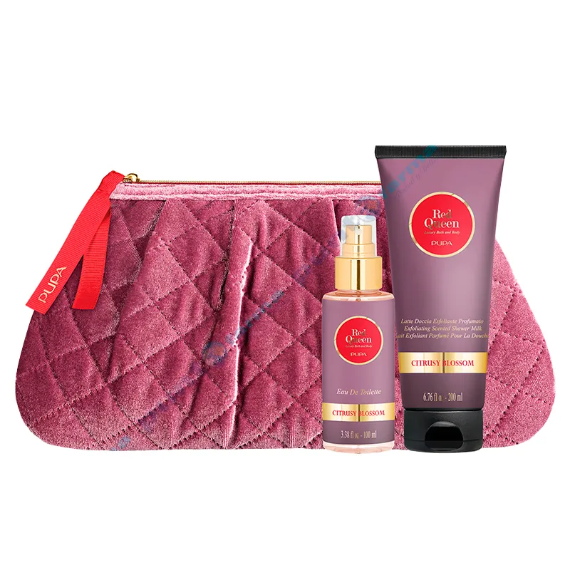 Exfoliante Shower Milk Eau De Toilette Red Queen Pupa - Citrus Blossom