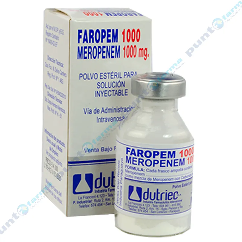 Faropem 1000 - Solución Inyectable 1 ampolla