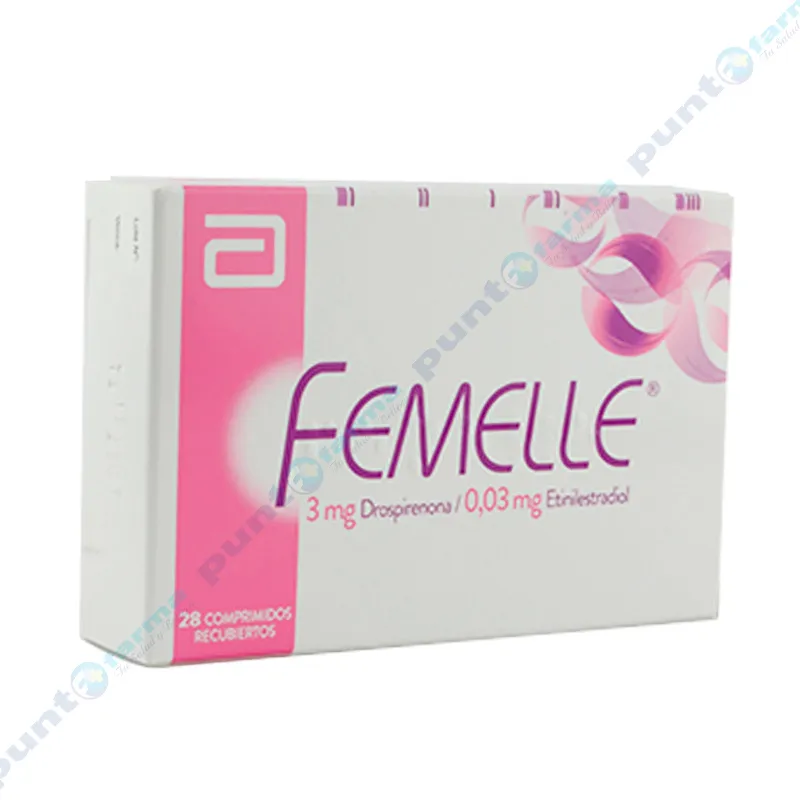 Femelle Drospirenona 3 mg - Cont. 28 comprimidos recubiertos