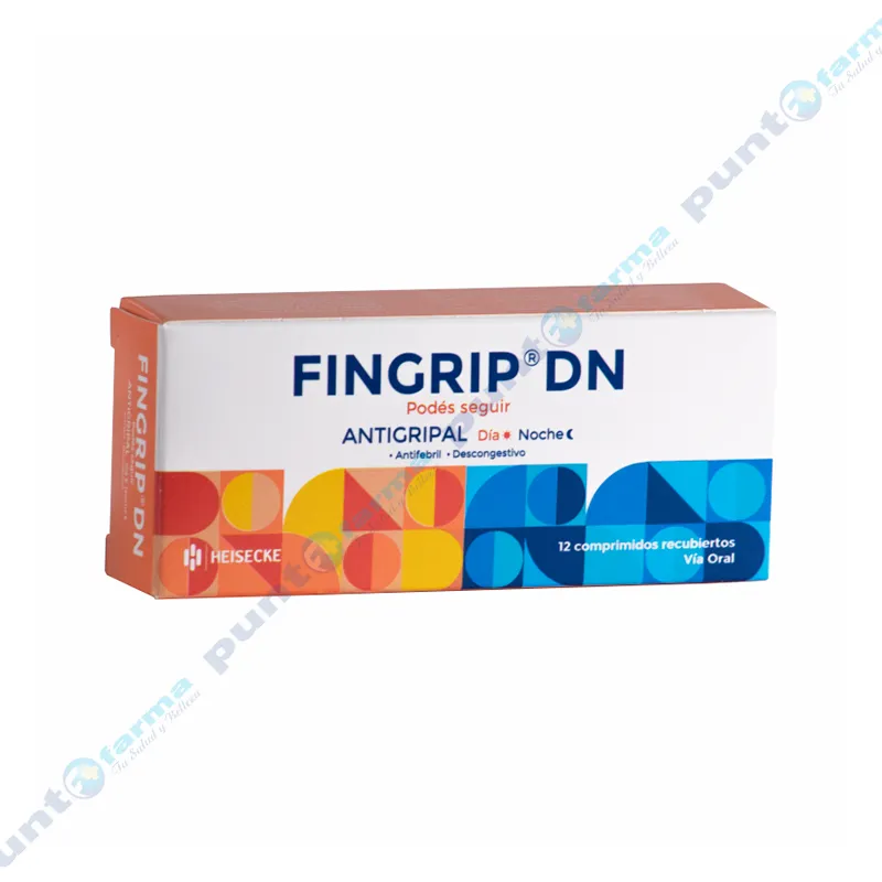 Fingrip DN - Caja de 12 comprimidos recubiertos