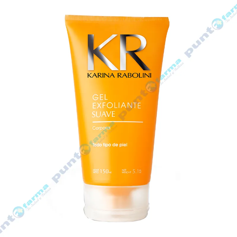 Gel Exfoliante Corporal Suave Almendra Karina Rabolini - 150 mL