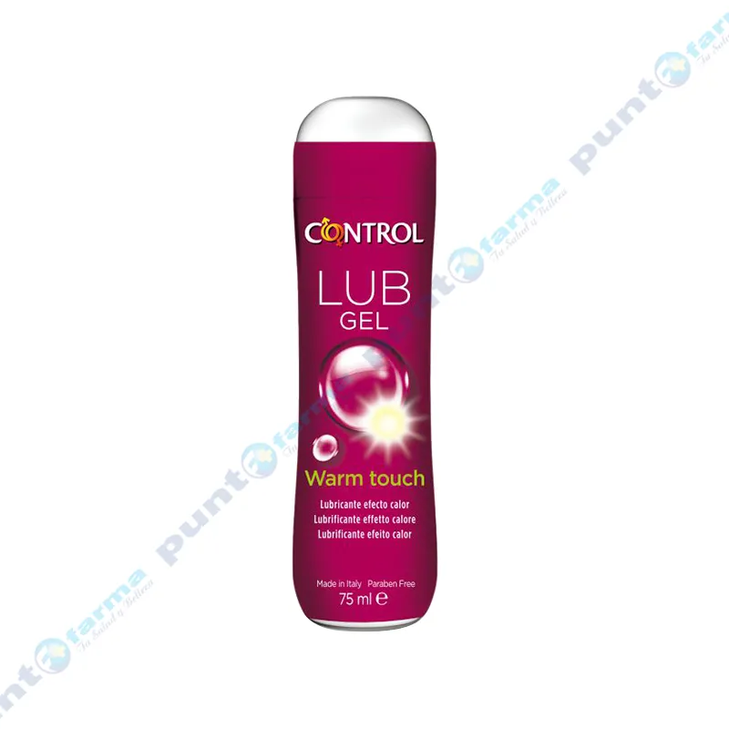 Gel Lubricante Warm Touch Control - 75 mL