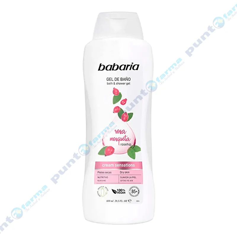 Gel de Baño Rosa Mosqueta - 600 mL.