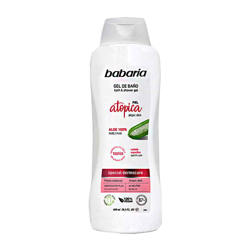 Gel de Baño para Piel Atópica Aloe - 600 mL