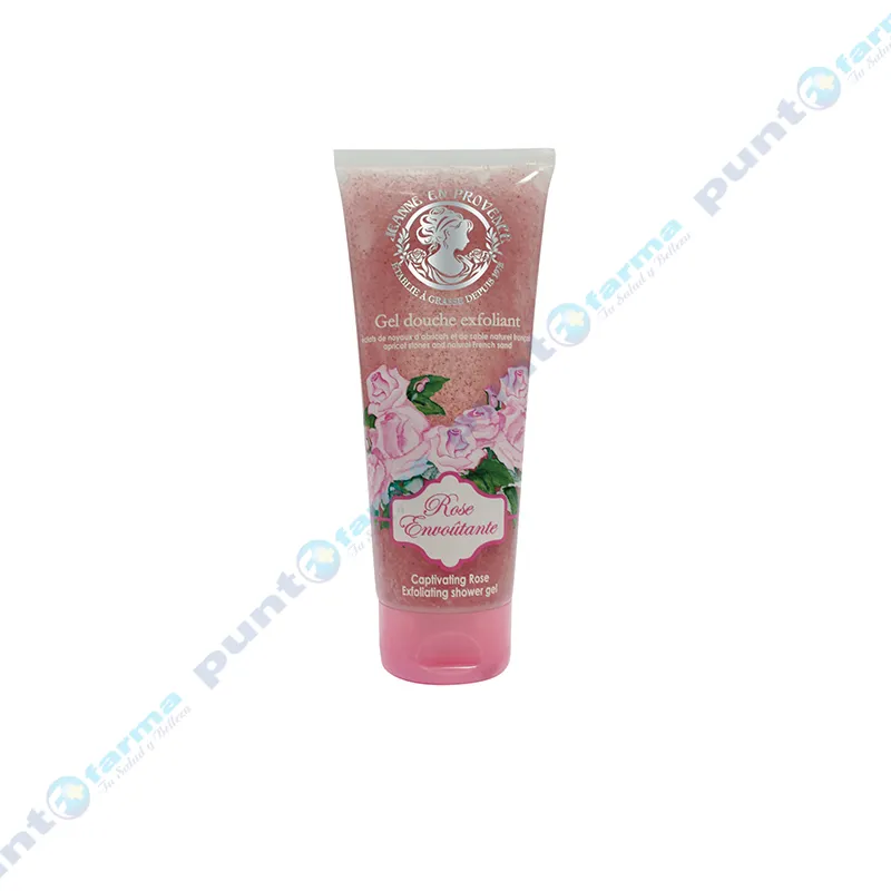 Gel de Ducha Exfoliante Rose Envoutante Jeanne en Provence - 200 mL