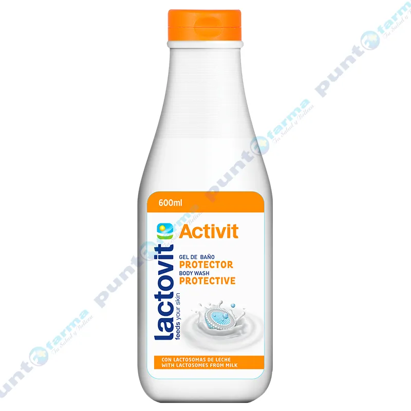 Gel de ducha Activit Lactovit - 600 mL