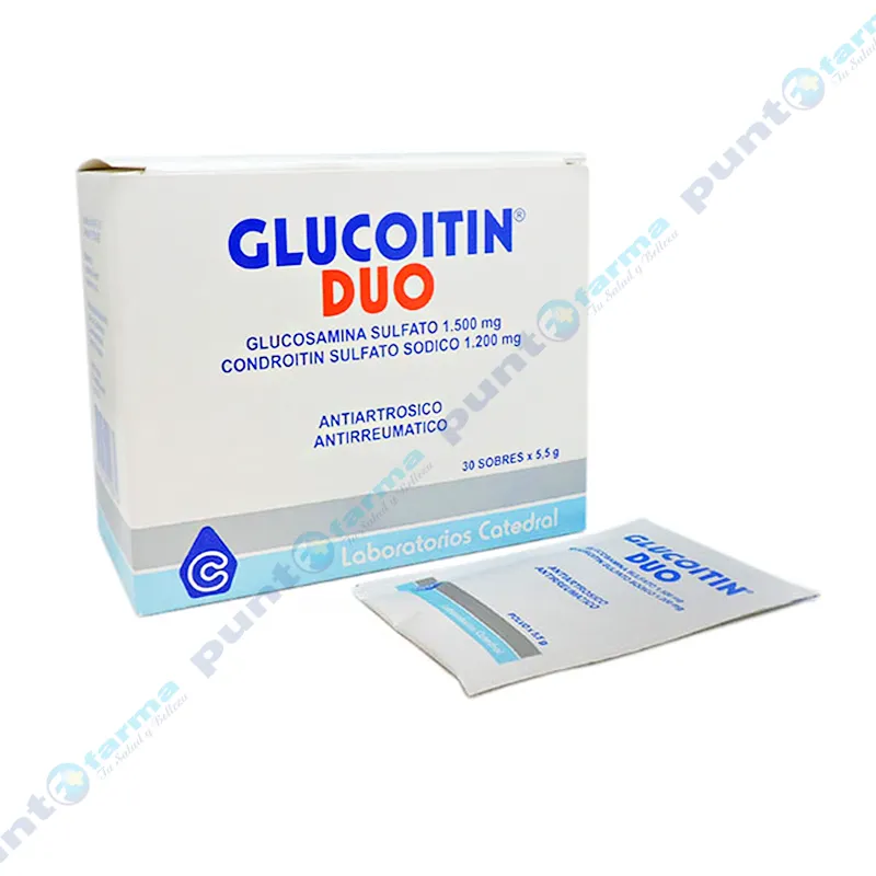Glucoitin Duo Glucosamina Sulfato 1500 mg - Cont. 30 sobres de 5,5 g