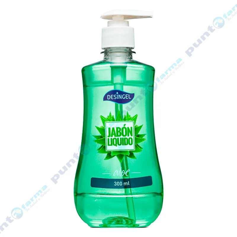 Jabón Líquido Aloe Desingel - 300 mL