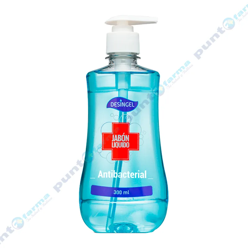 Jabón Líquido Antibacterial Desingel - 300mL