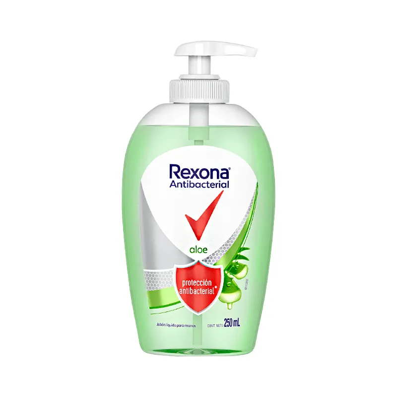 Jabón Líquido Antibacterial Para Manos Rexona - 250 mL