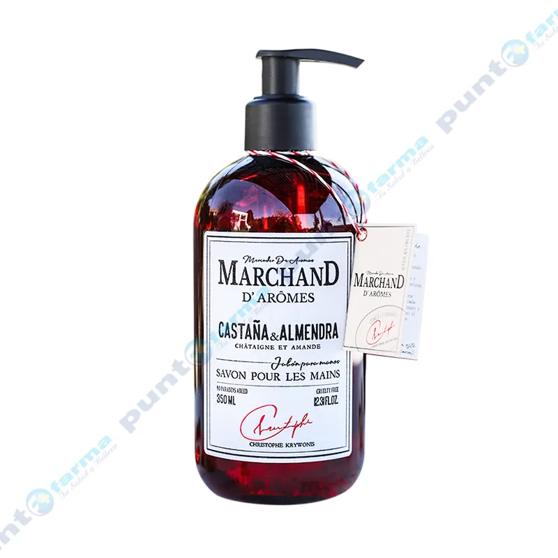 Jabón Liquido Castaña y Almendras Marchand d´ Arome - 350 mL
