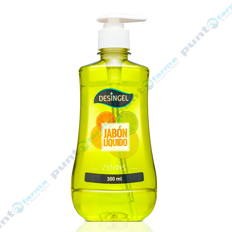 Jabón Liquido Citrus Desingel - 300mL