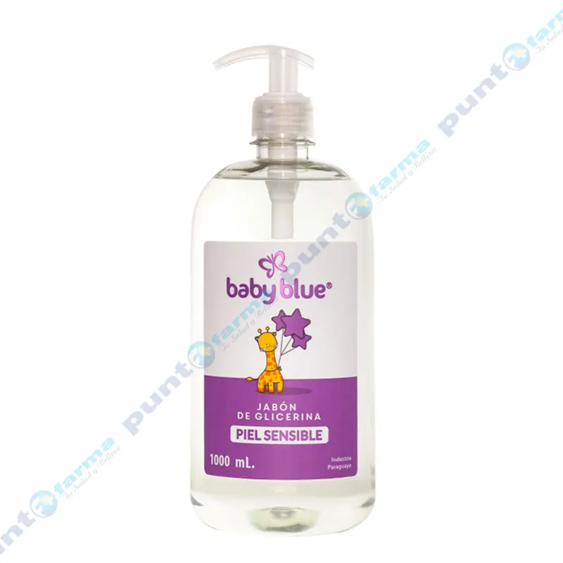 Jabón Liquido Glicerina Piel Sensible Baby Blue - 1000mL