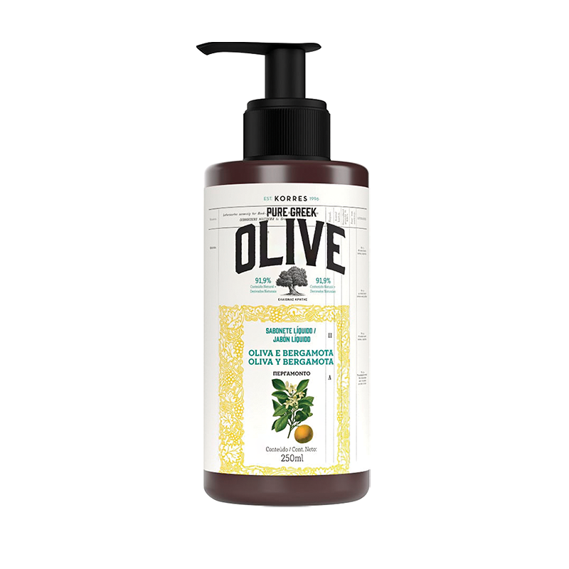 Jabón Líquido Oliva Bergamota Korres - 250 mL
