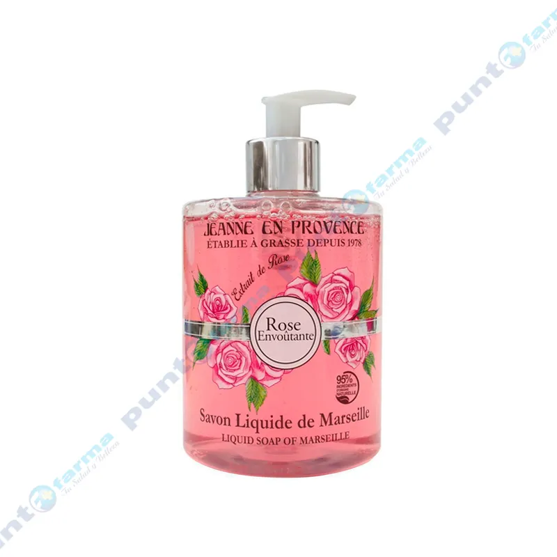 Jabón Líquido Rose Envoutante Jeanne en Provence - 500 mL
