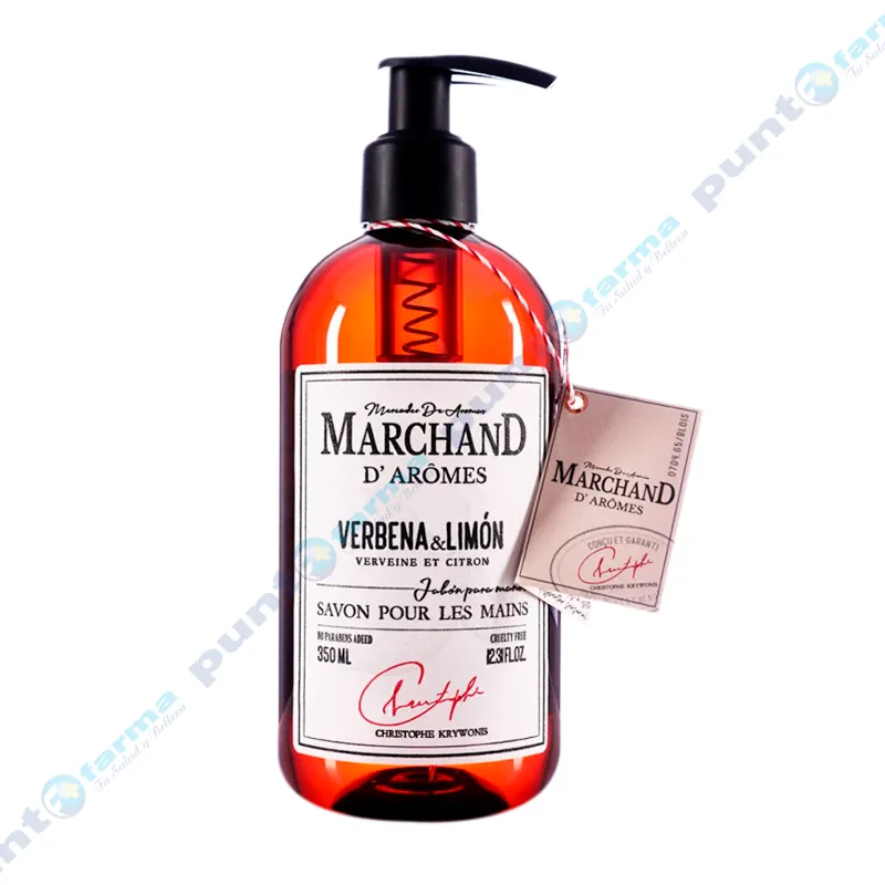 Jabón Liquido Verbena y Limón Marchand d´ Arome - 350 mL